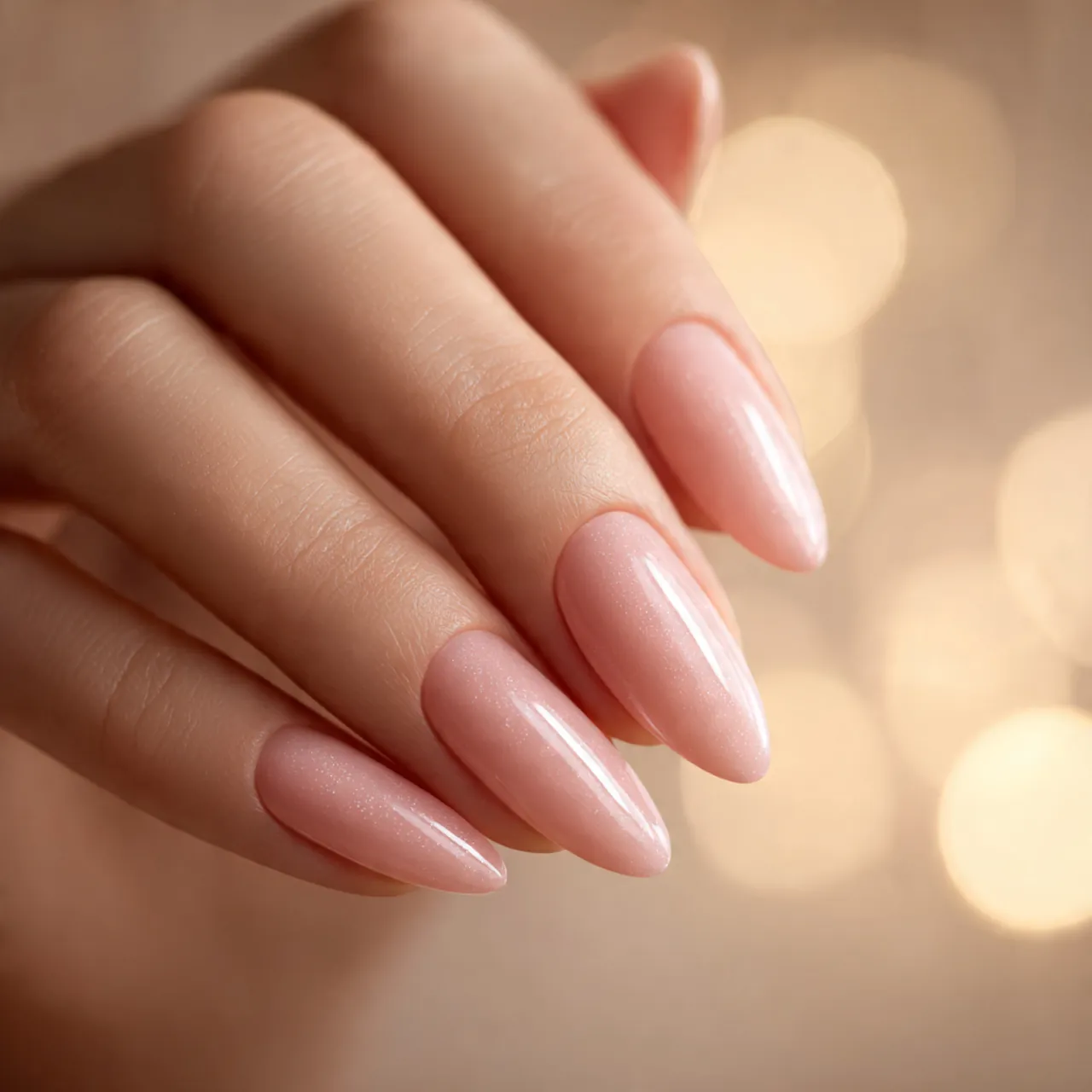 Oval Shaped Nails