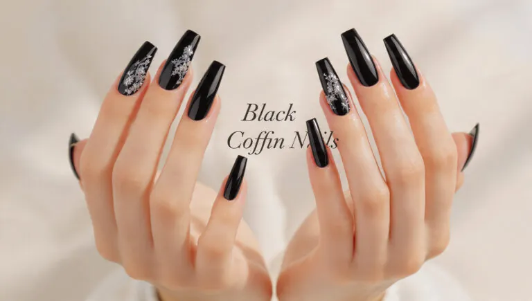 Black Coffin Nails