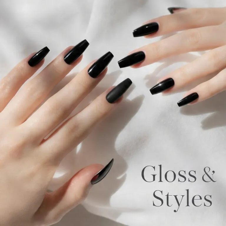 Black Nails Ideas