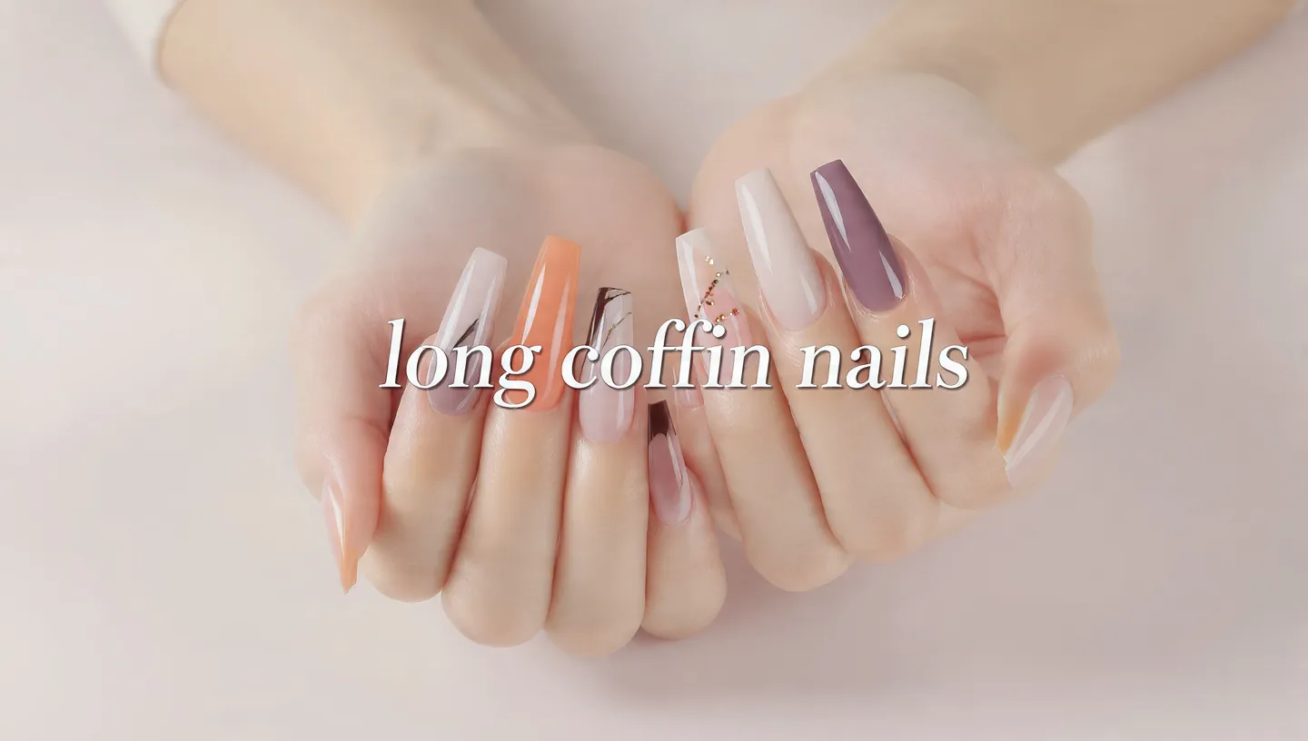Long Coffin Nails