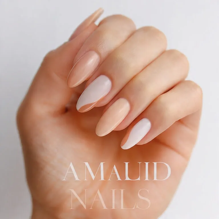 almond acrylic nails