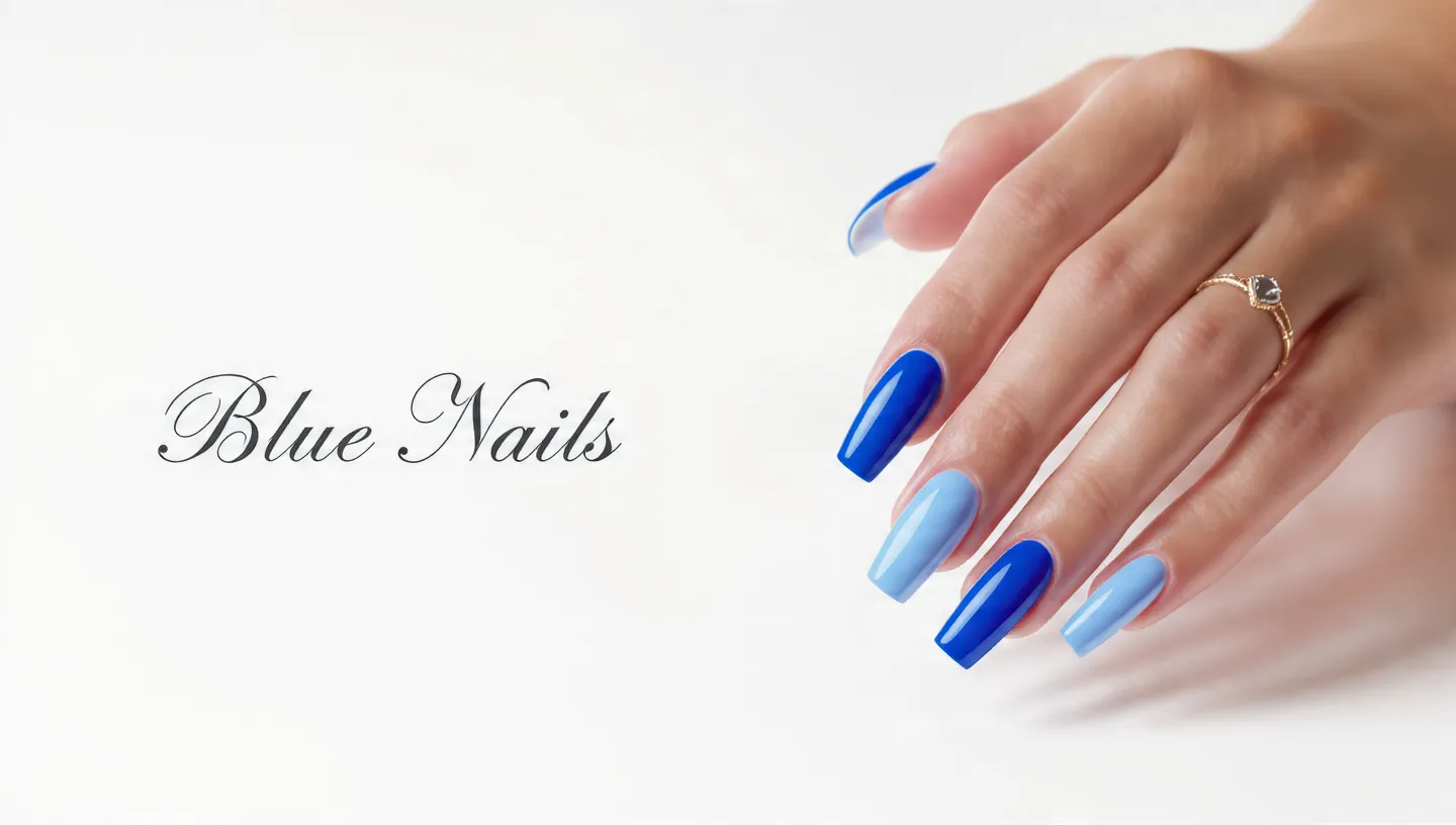 Blue Nails