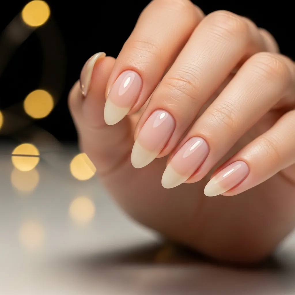 Natural Almond Nails