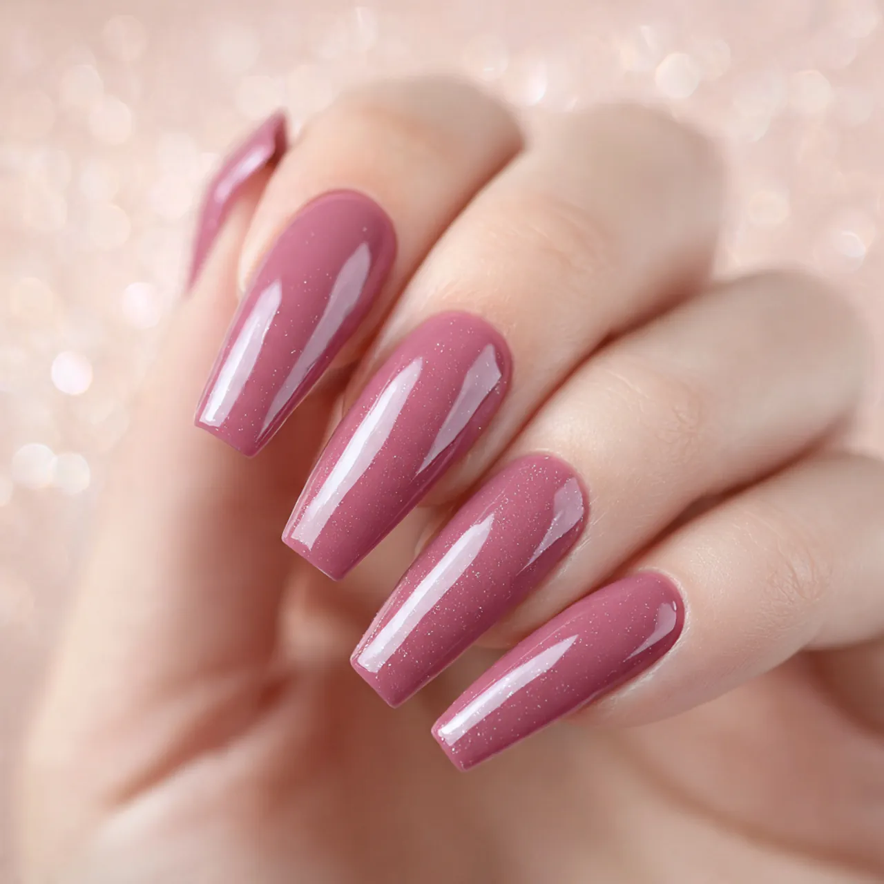 Long square nails