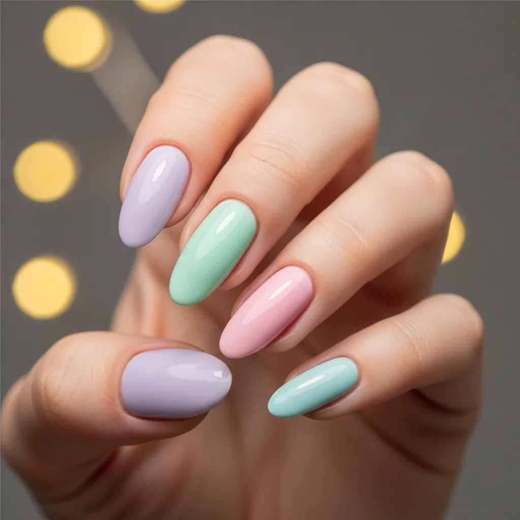 Spring Acrylic Nails