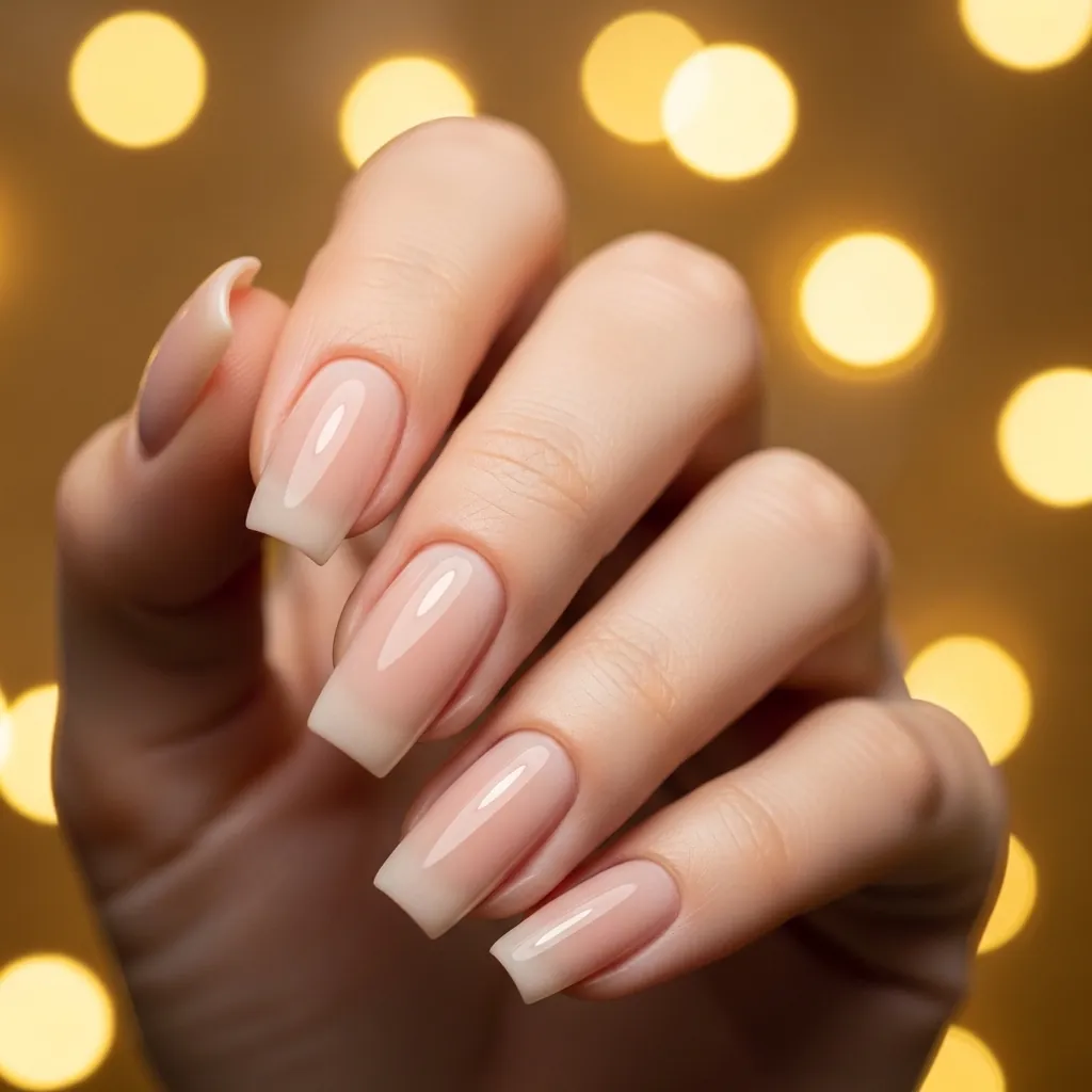 Square Oval Nails