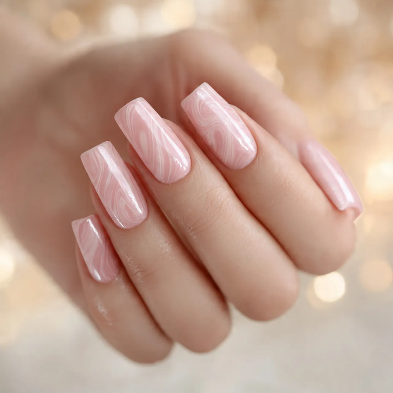 long square acrylic nails