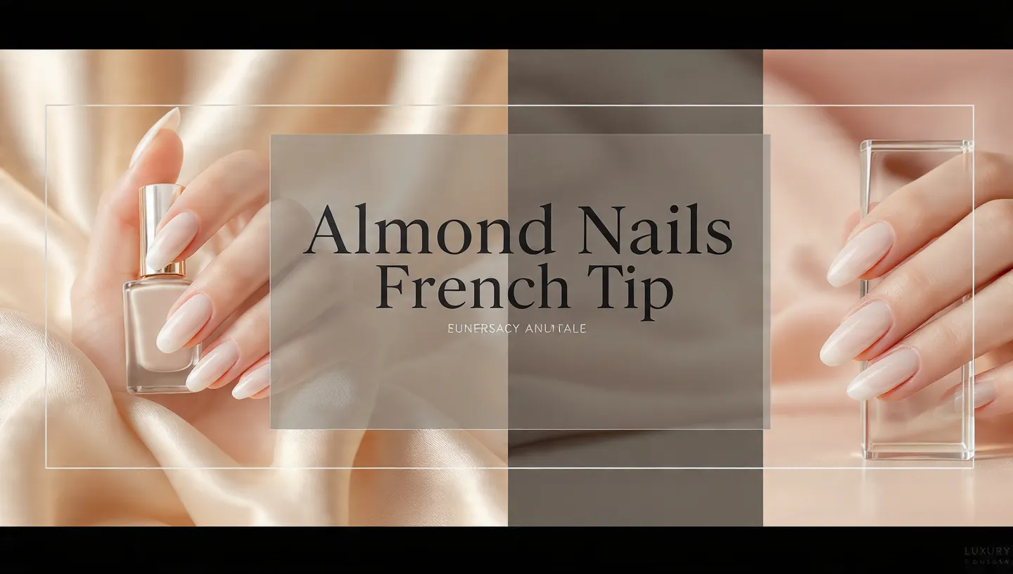 Almond Nails French Tip