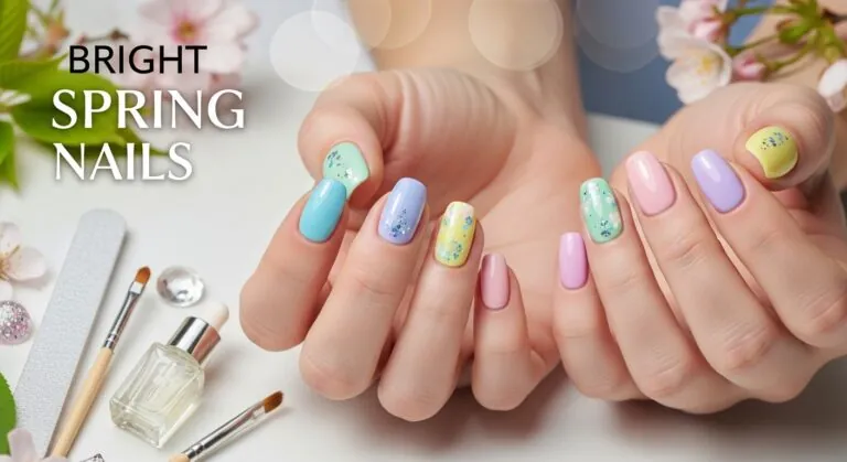 Bright Spring Nails