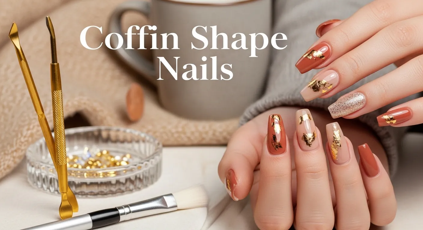 Coffin Shape Nails