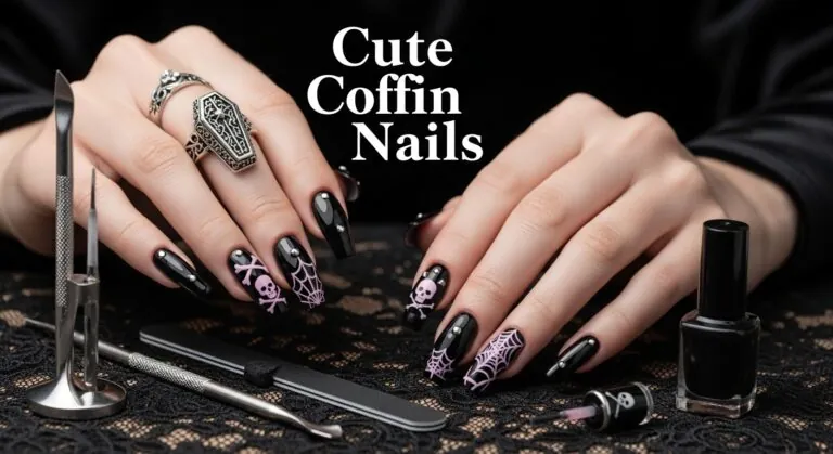 Cute Coffin Nails