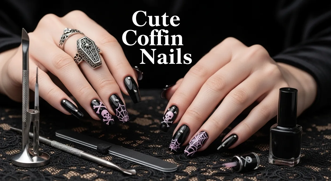 Cute Coffin Nails