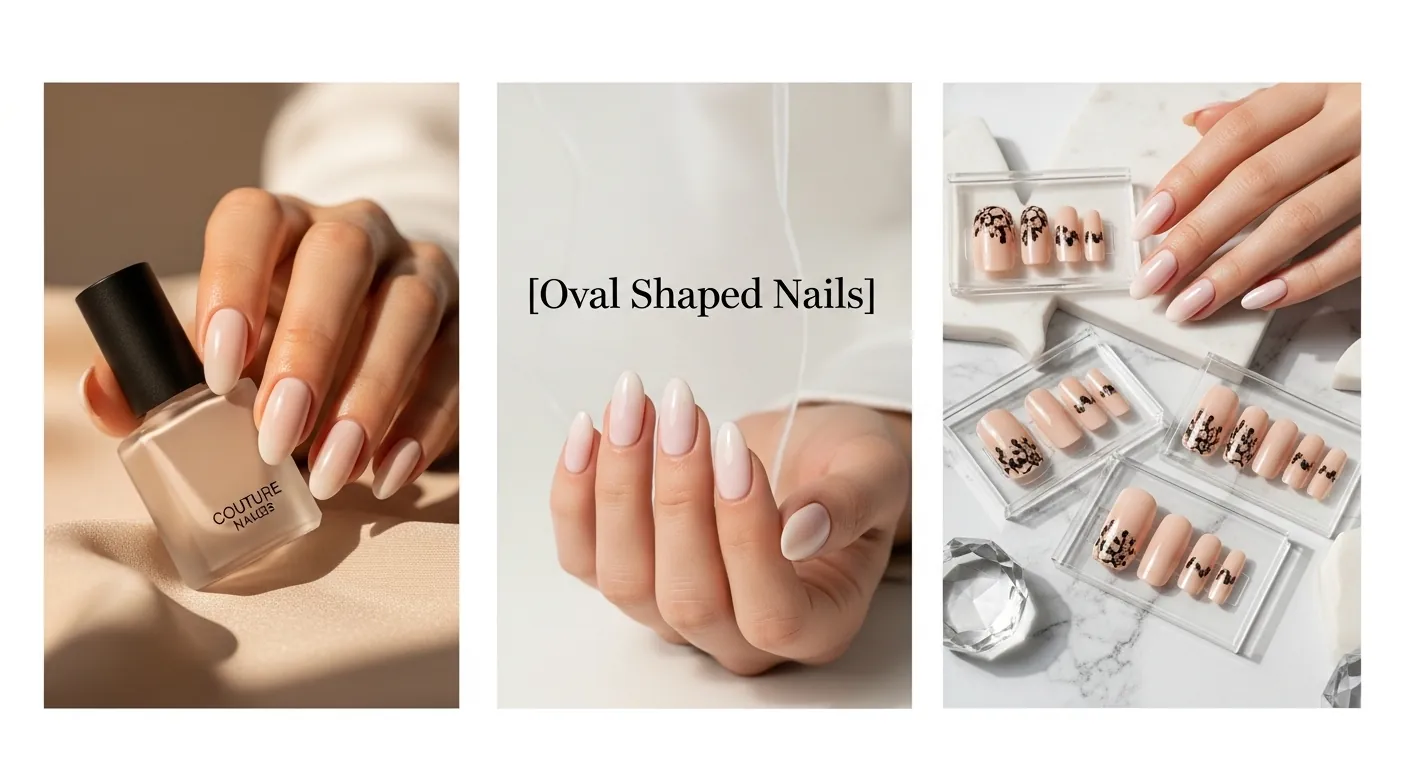 Oval Shaped Nails