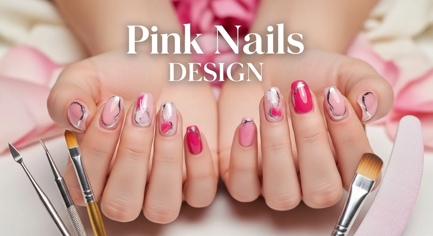 Pink Nails Design