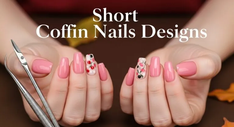 Short Coffin Nails Designs