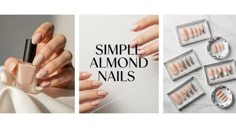 Simple Almond Nails