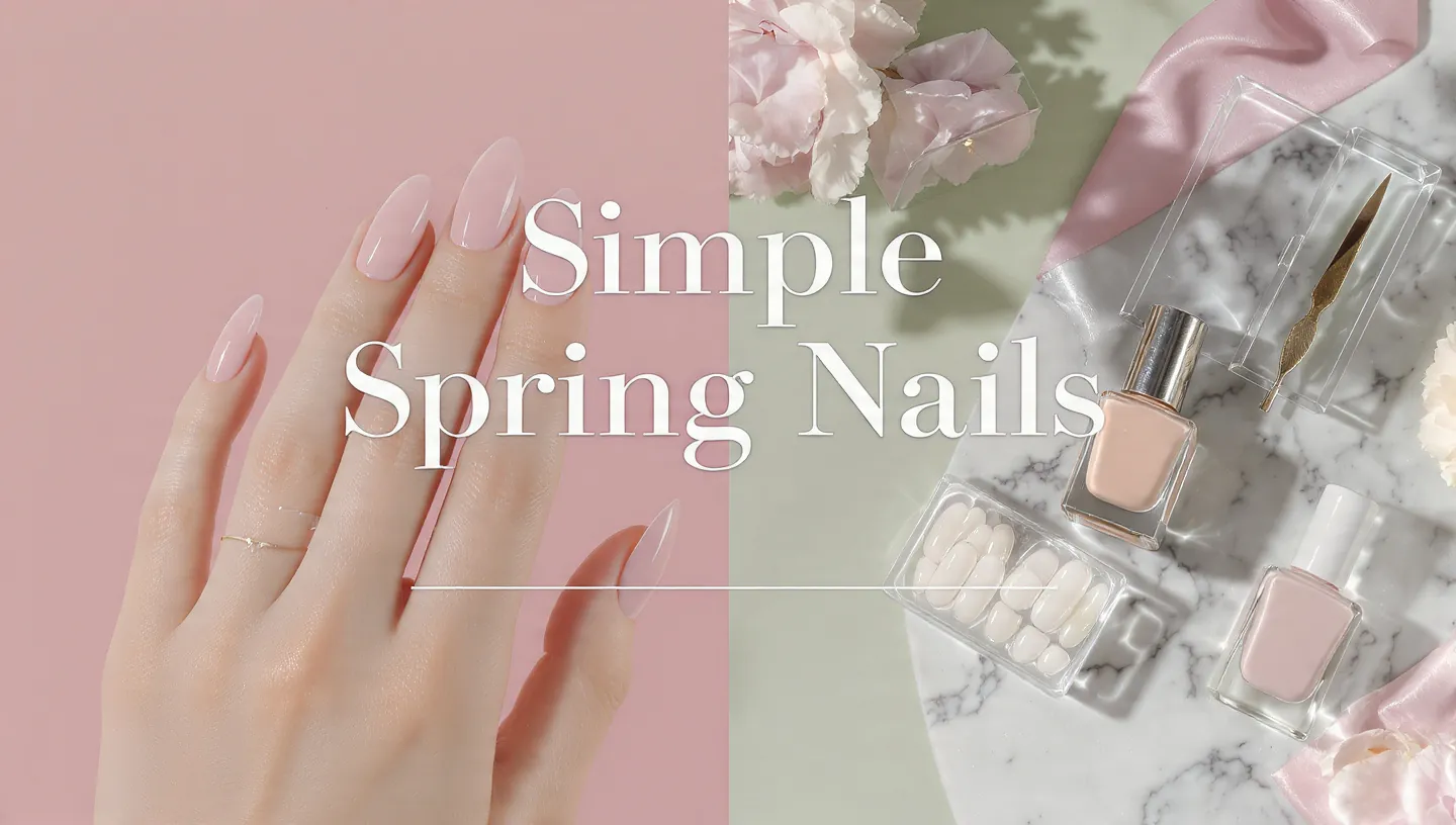 Simple Spring Nails