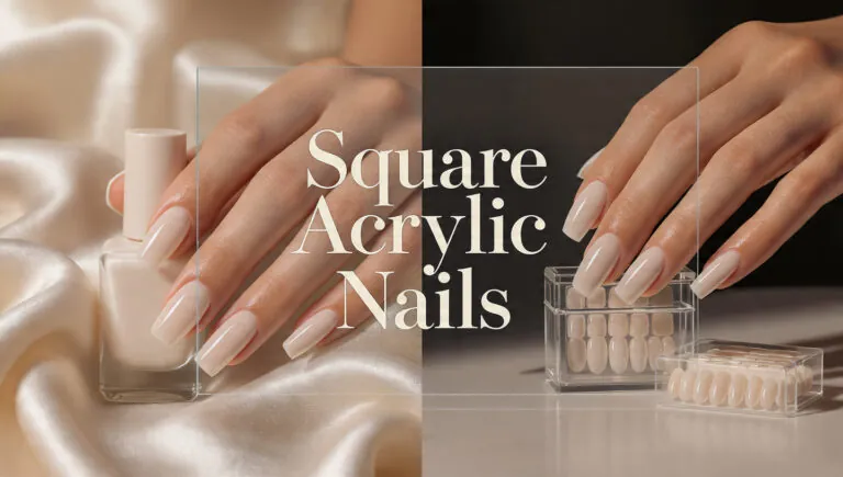 Square acrylic nails