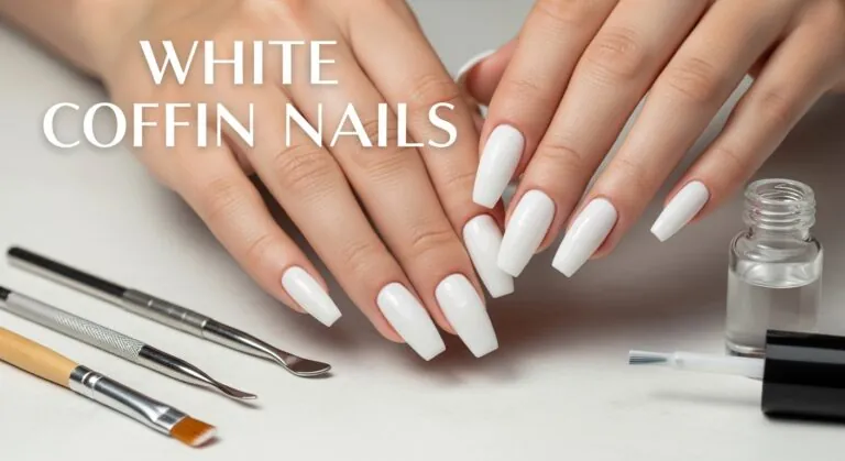 White Coffin Nails