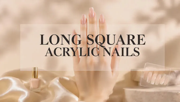 long square acrylic nails