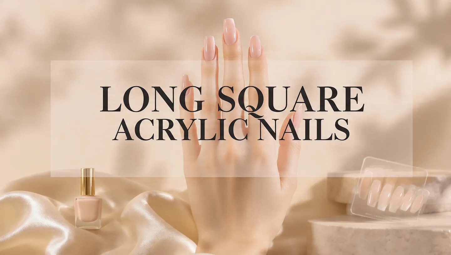 long square acrylic nails