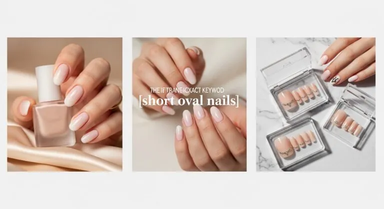 short oval nails